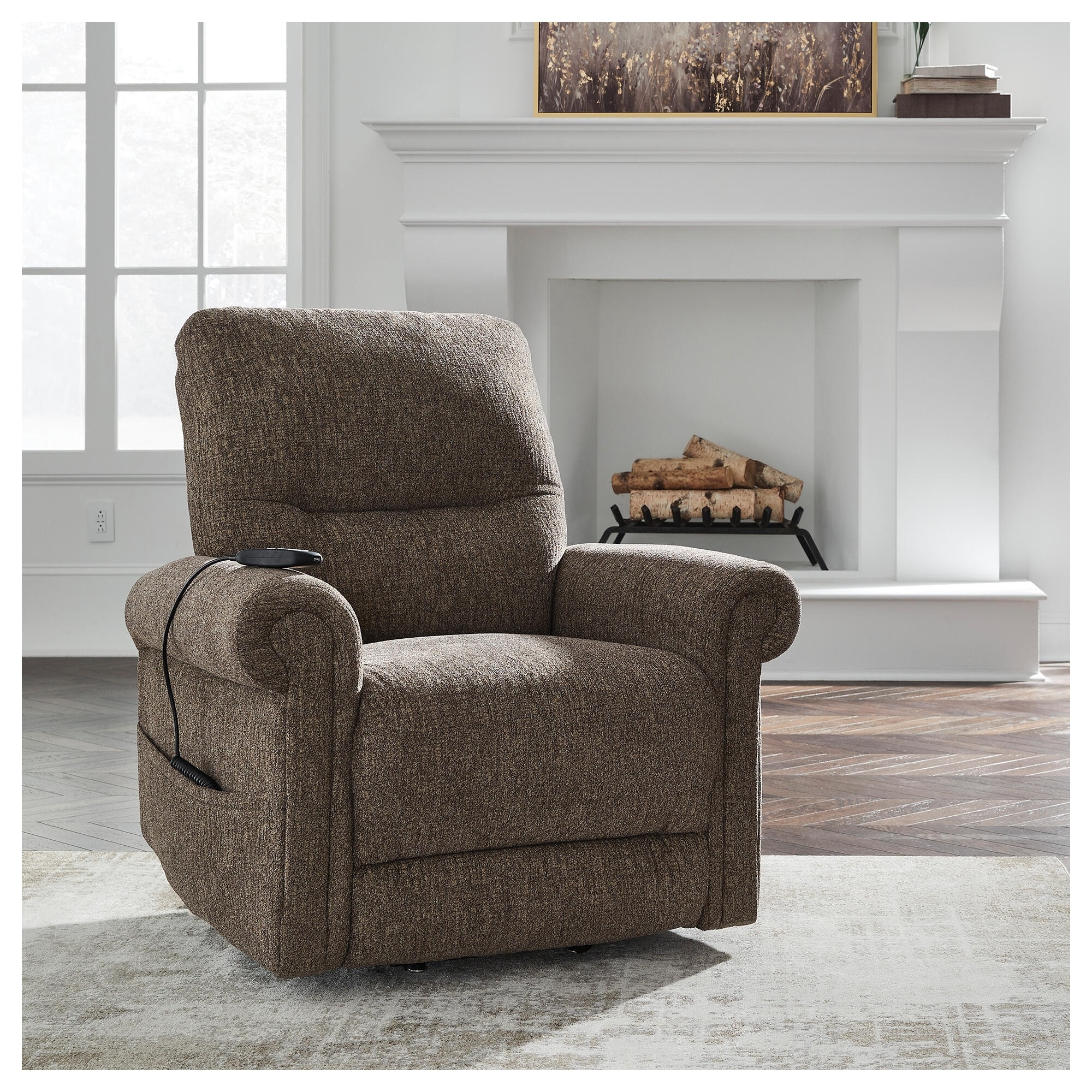 Signature Design by Ashley Aureta Power Lift Recliner
