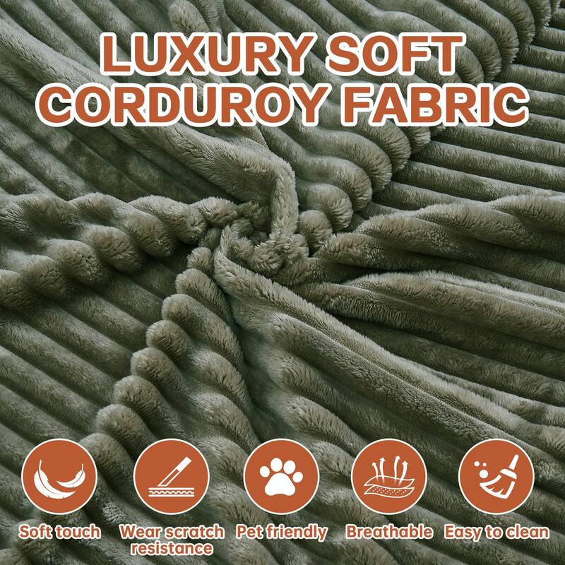 Convertible Floor Couch Sofa Bed with Blanket Pillow, Compressed Modular Lounge Sleeper for Living Room Bedroom