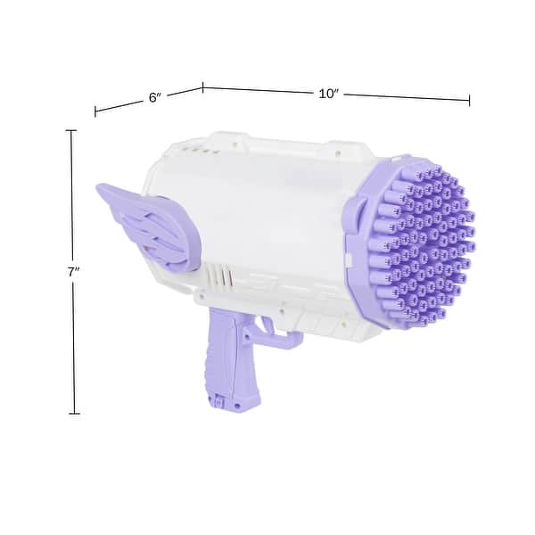 Hey Play LED Bubble Gun with 80 Holes