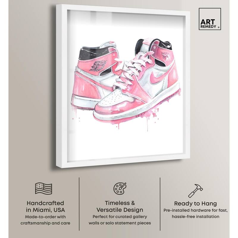 Doll Memories - Walk in Pink Shadowbox by Art Remedy