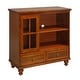 preview thumbnail 6 of 22, Convenience Concepts Tahoe Highboy 40" 2 Drawer TV Stand with Storage Cabinet and Shelves