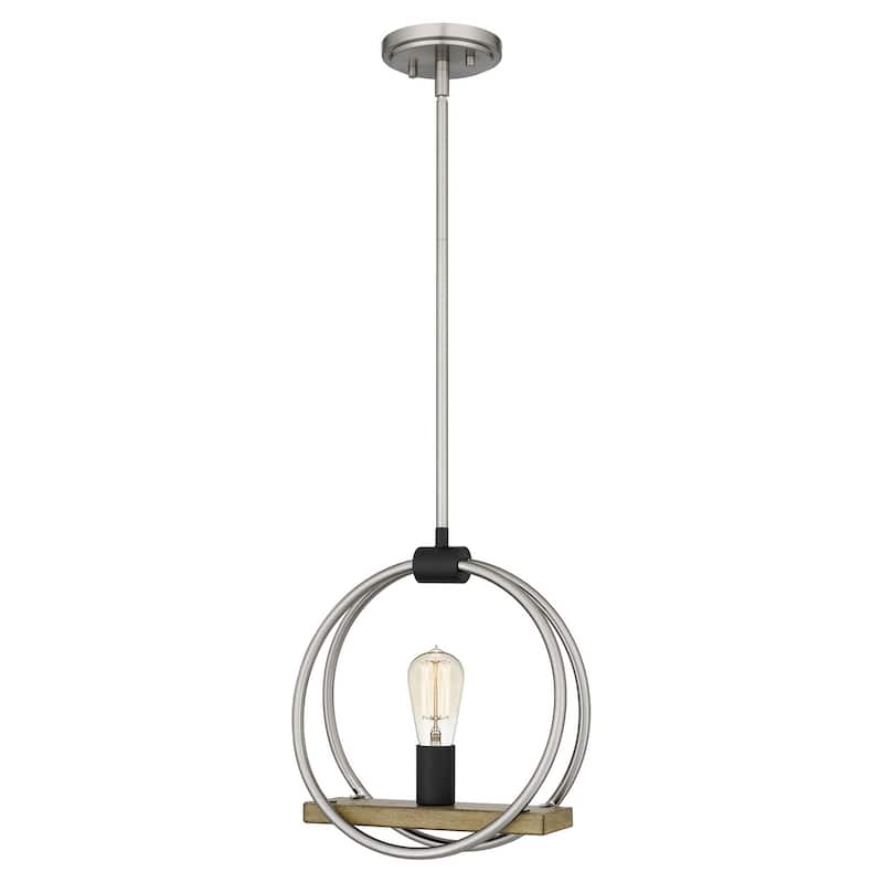 Sterling 1-Light Mini Pendant in Brushed Nickel