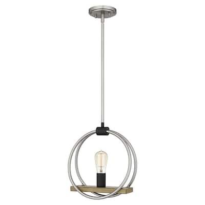 Sterling 1-Light Mini Pendant in Brushed Nickel