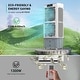 preview thumbnail 5 of 9, Commercial Portable Evaporative 3-in-1 Cooling Fan Double Tower Oscillating Fan With 9.3 Gal Water Tank