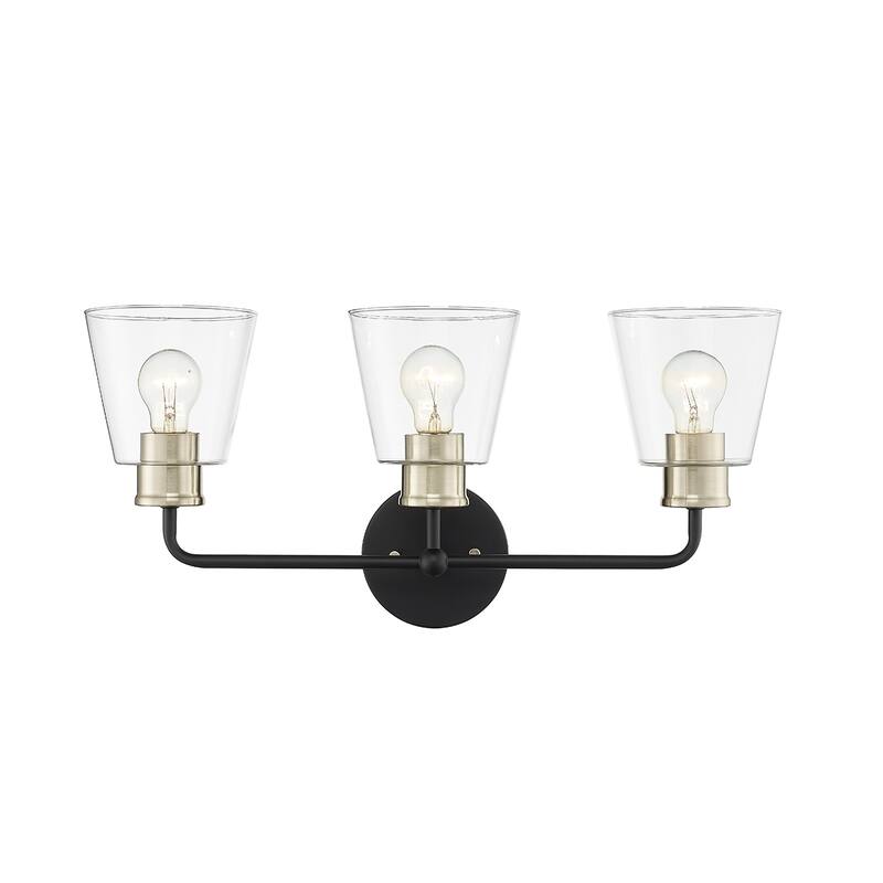 Millennium Lighting Cameron 2 Light Vanity Light with Clear Glass Shades