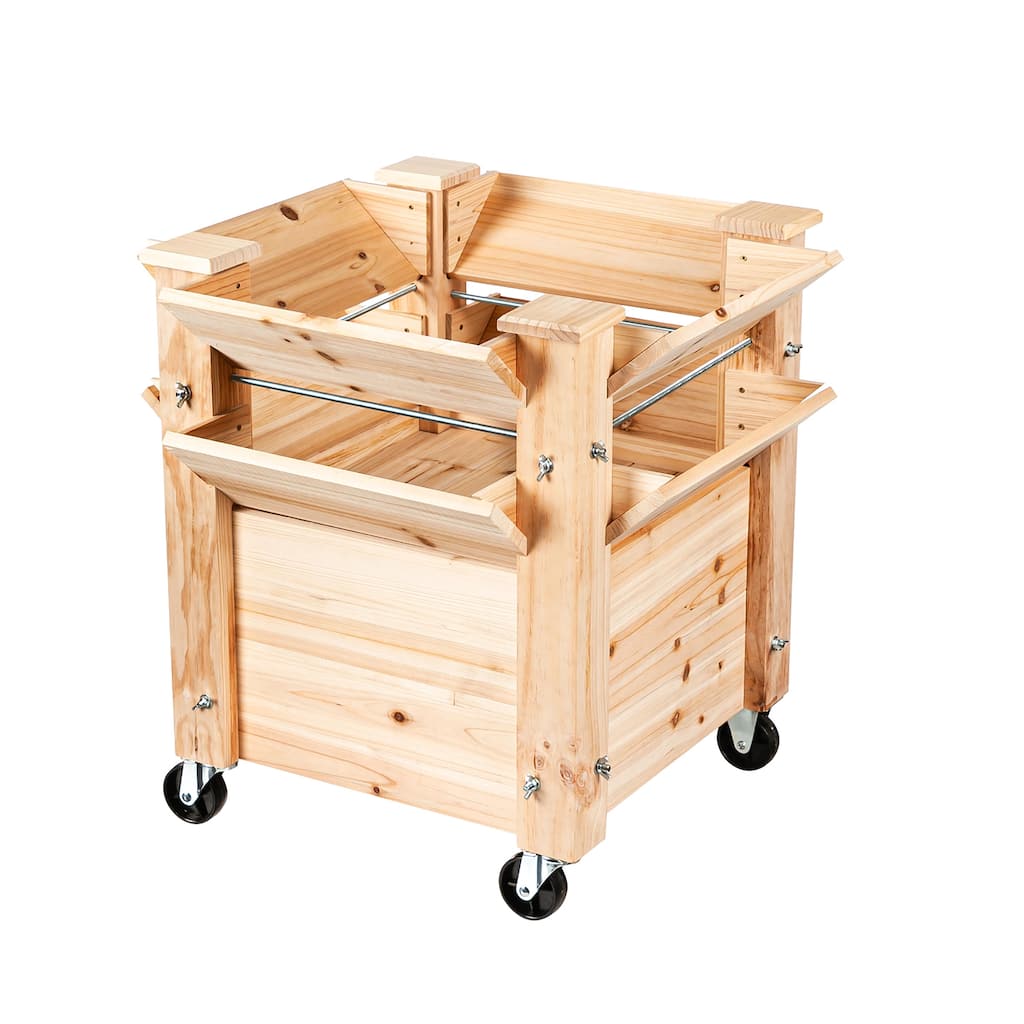 22" Wooden Raised Bed Garden