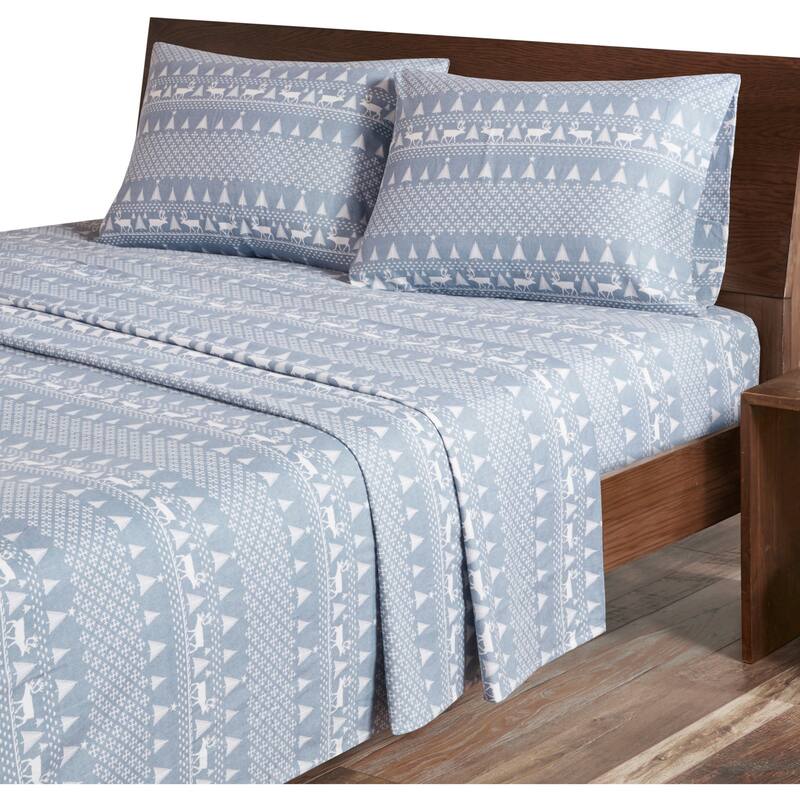 Woolrich Cotton Flannel Sheet Set