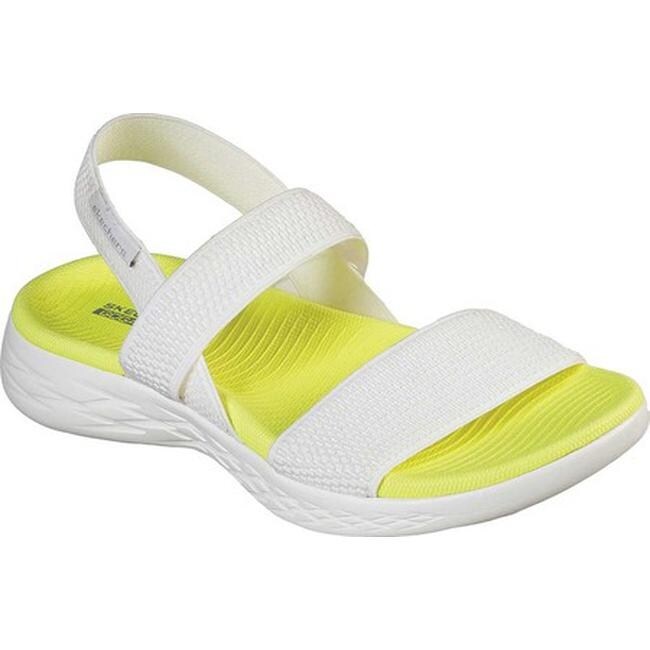 skechers goga max yellow