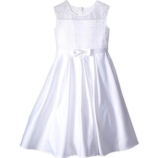 us angels sleeveless organza dress