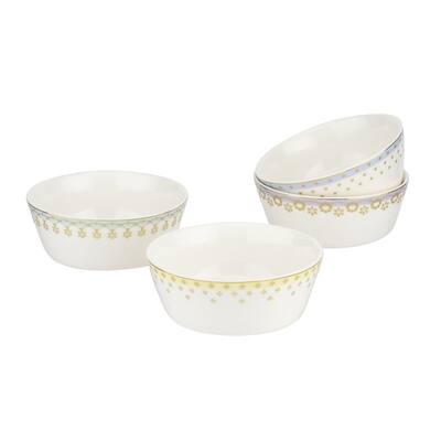 Spode Set of 4 Meadow Lane Fine Porcelain Bowls