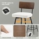 preview thumbnail 29 of 136, 26"/29" Faux Leather Swivel Counter/Bar Stools Set of 2/3