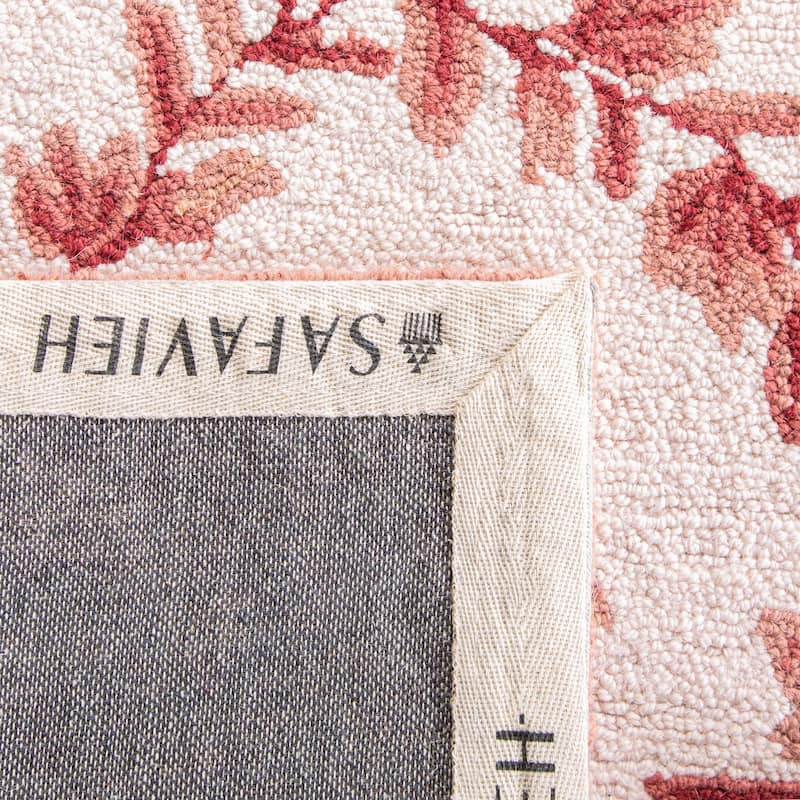 SAFAVIEH Handmade Chelsea Aubree French Country Trellis Wool Rug
