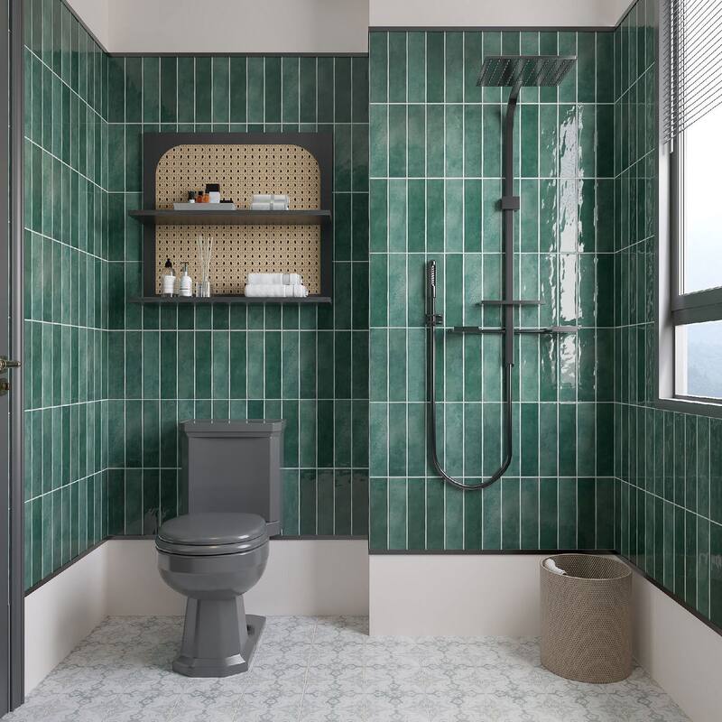 Melanie 3" x 12" Zellige Subway Wall Tiles