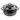 Gibson 6.5 Quart Steel Casserole with Lid