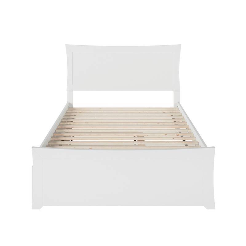 AFI Metro Platform Bed with Matching Footboard & Trundle