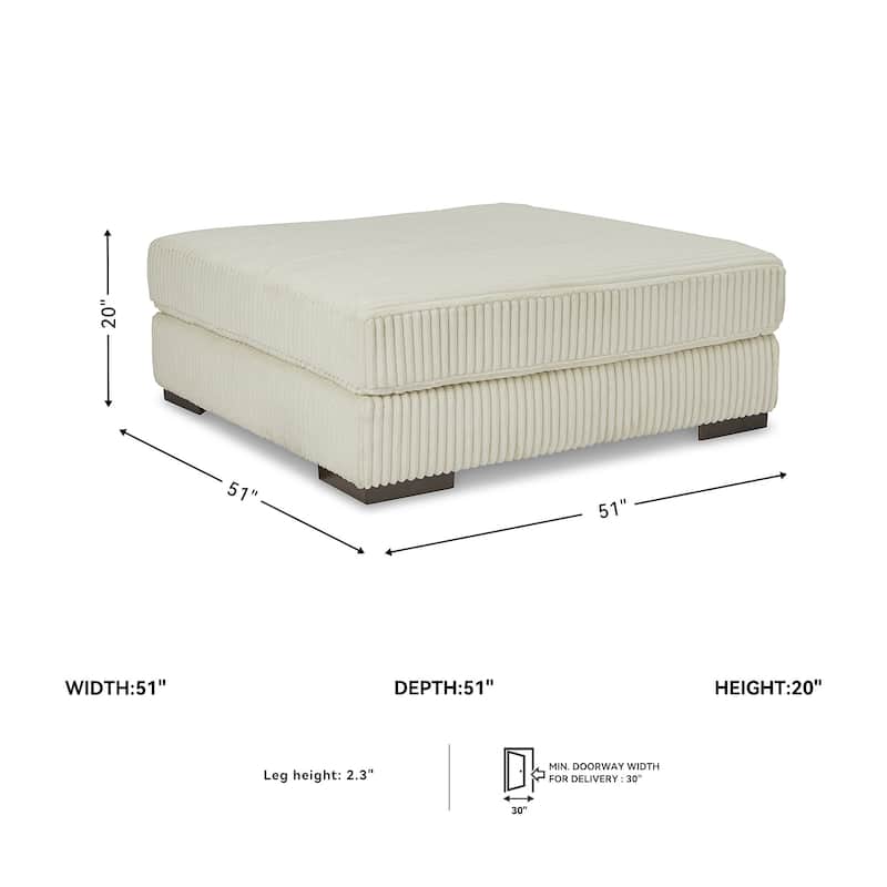 Signature Design by Ashley Lindyn Oversized Accent Ottoman