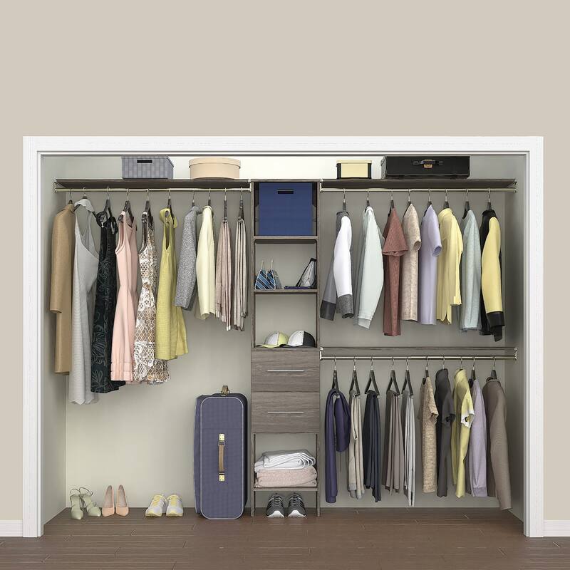 ClosetMaid SuiteSymphony Modern 2-Drawer 16-Inch Tower Closet Organizer