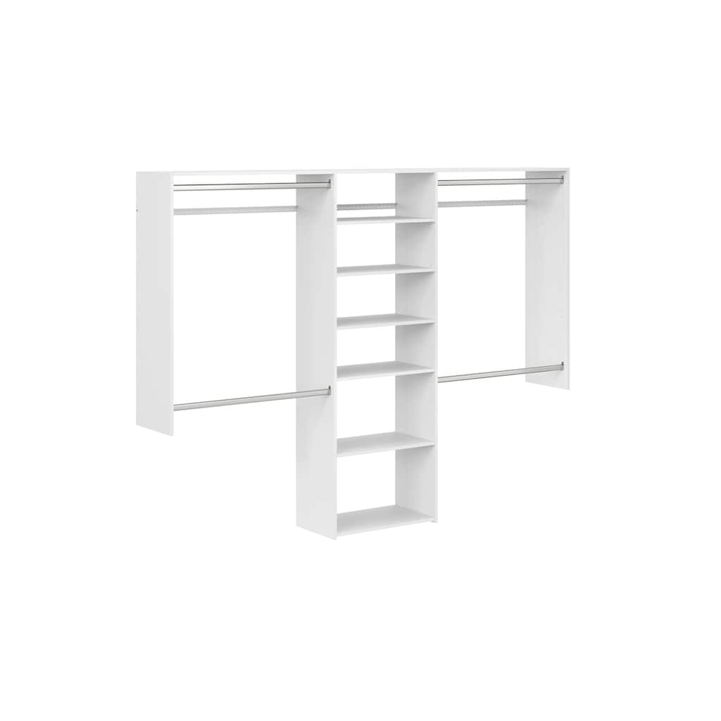 Easy Track 8 Ft. W. Basic Plus Laminate Closet Kit