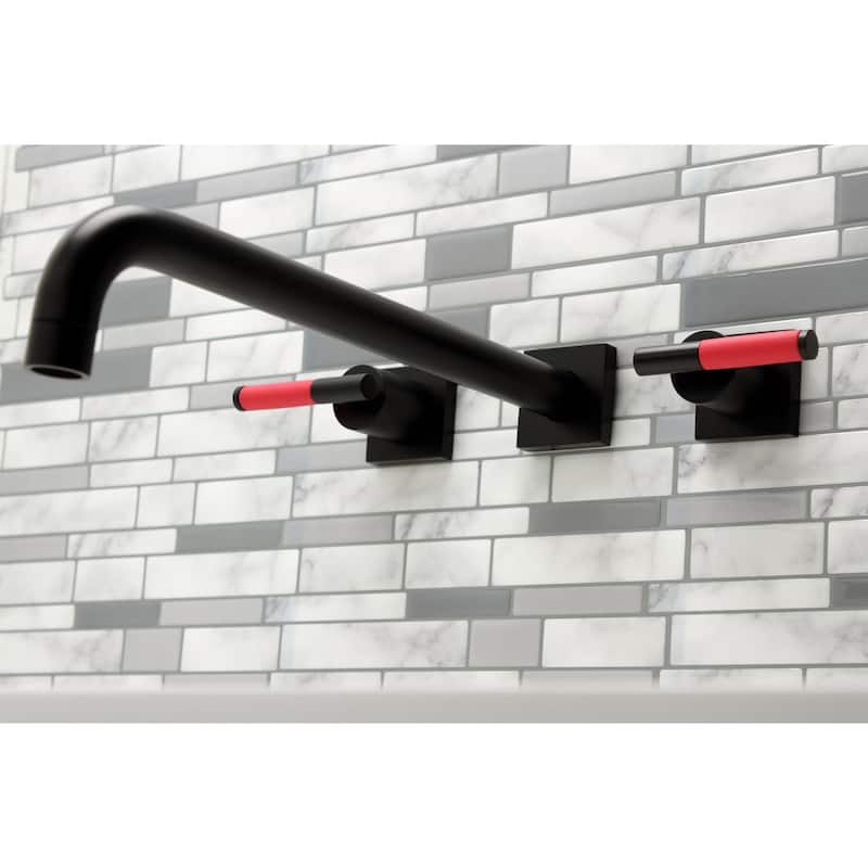 Kingston Brass Kaiser Wall Mounted Roman Tub Filler