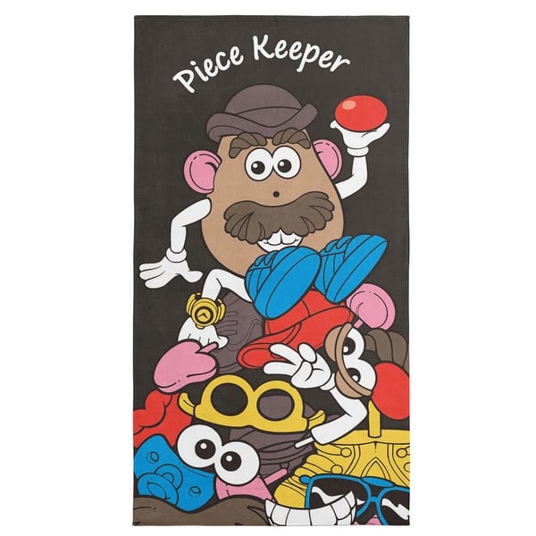 slide 2 of 6, Hasbro Potato Head Microfiber Beach Towel - 30x60 inches 30x60 inches - Peace Keeper