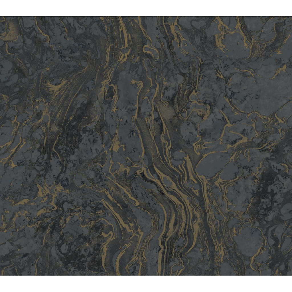 Middleton, Polished Marble Wallpaper, 27 in x 27 ft = 60.75 sq ft, Wallpaper Roll