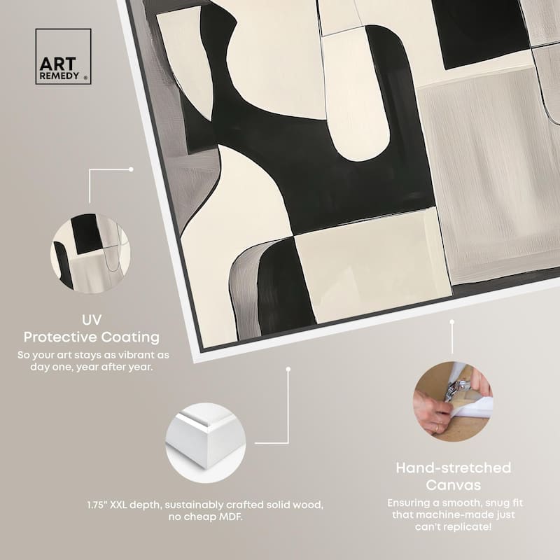 Shadow Play I Canvas by Art Remedy