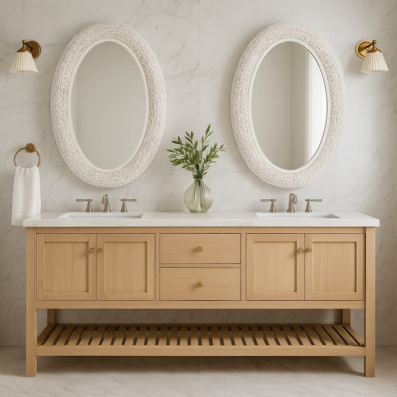 Varaluz Athena Oval Wall Mirror