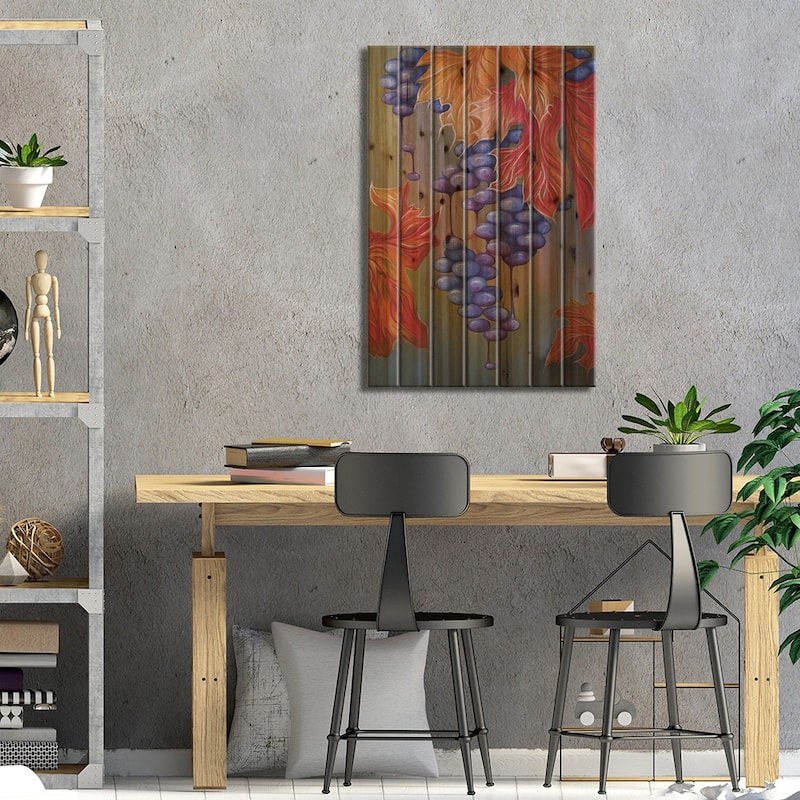 Gift From Olympus Print On Wood by Anna Shabalova - Multi-Color