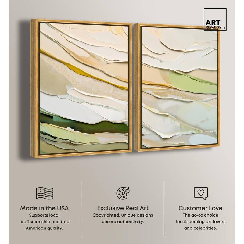Mossy Glen Canvas Set of 2 by Art Remedy