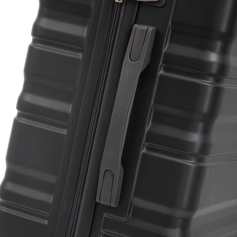3 Piece Luggage Set Carry on Suitcase with ABS hardshell, Spinner Wheels & TSA Combination Lock