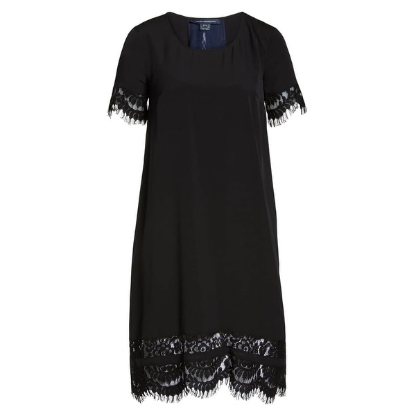 womens black tunic dress