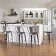 preview thumbnail 3 of 40, Andeworld farmhouse bar stools ,counter height bar stools set of 4 - Set of 4