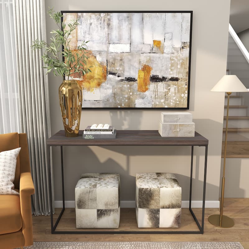 White or Black Marble Tic Tac Toe Game Set with Gold Inlay and Wood Pieces