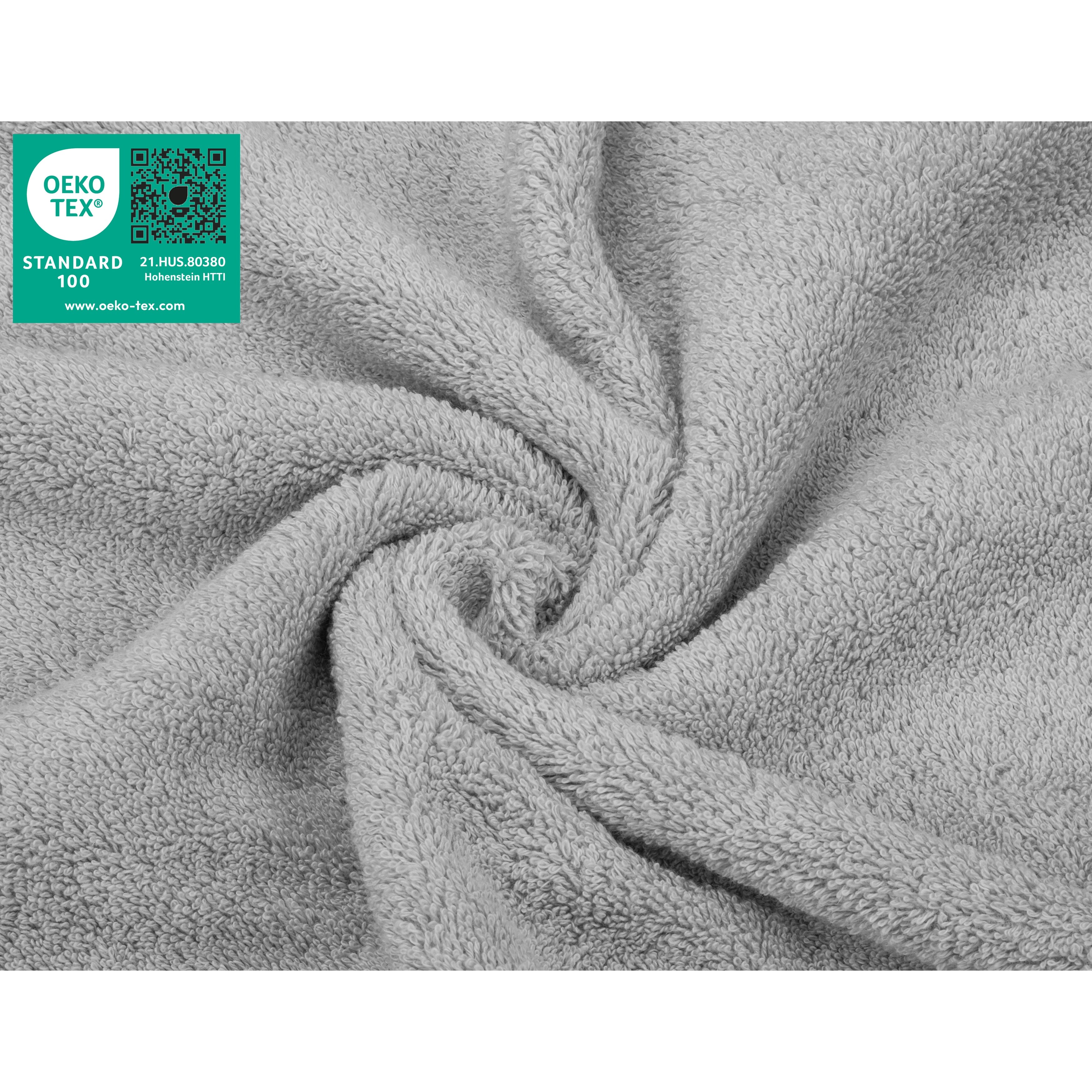 Organic Turkish Cotton Grey Fleck Wash Cloth + Reviews