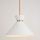 preview thumbnail 3 of 9, Vaxcel Lighting P0398 Racine 15" Wide Pendant