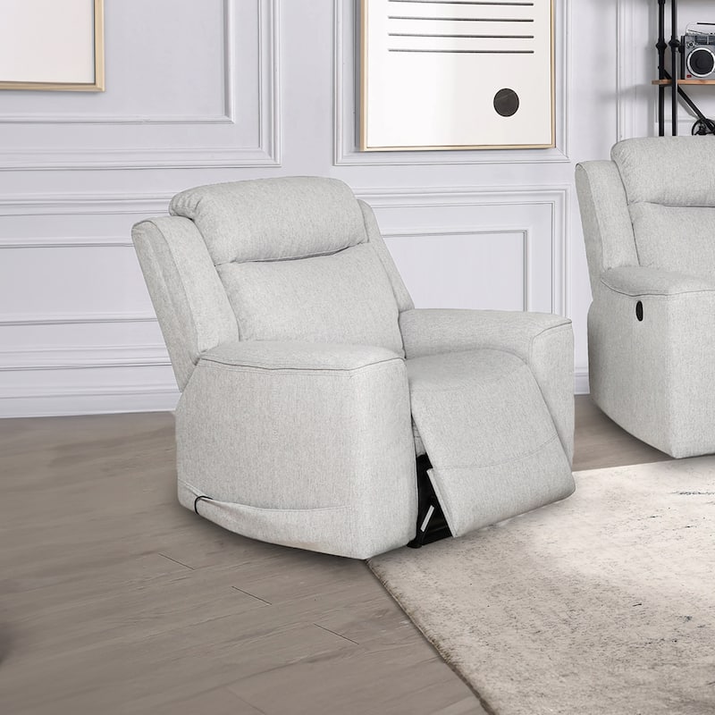 Amelia Contemporary Upholstered Recliner Chair