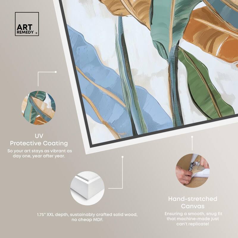 Paradise Fronds IV Canvas by Art Remedy
