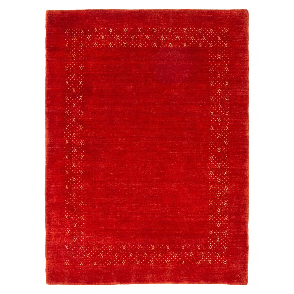 Kashkuli Gabbeh Copper Rug 4'8" x 6'5" - 4'8 x 6'5