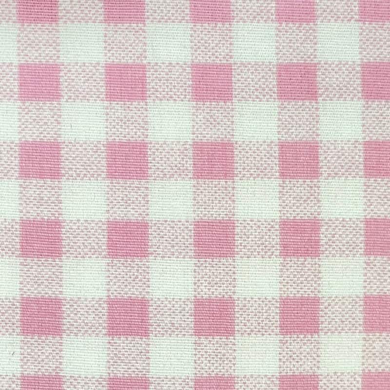 Laurel & Mayfair Gingham 100% Cotton Percale Sheet Set, Pink
