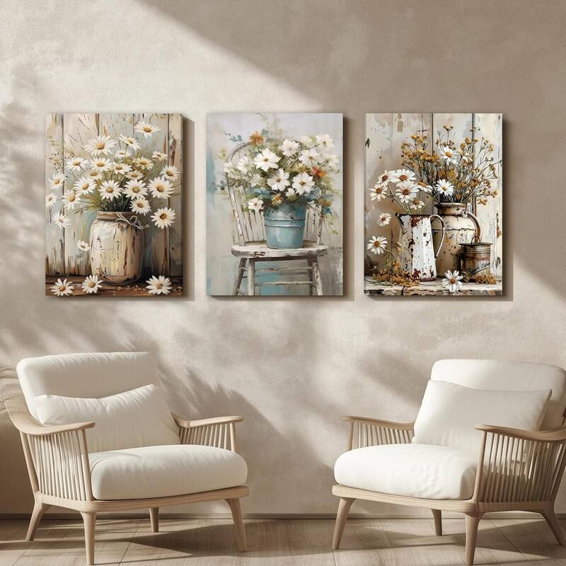 Nature Themed Daisy Art Prints