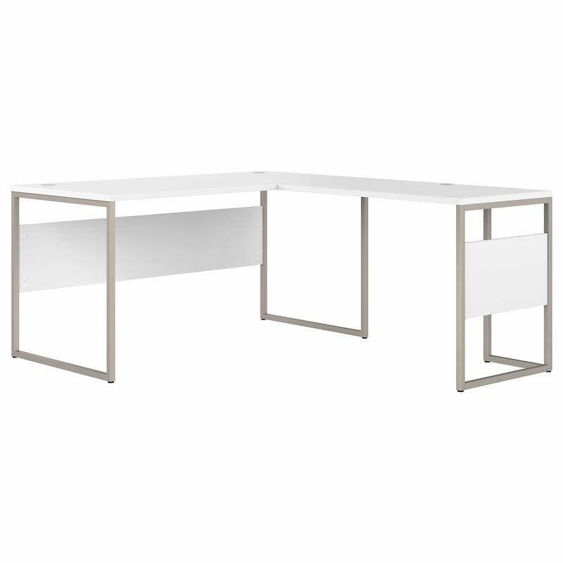 Hybrid 60W x 30D L Shaped Table Desk by Bush Business Furniture