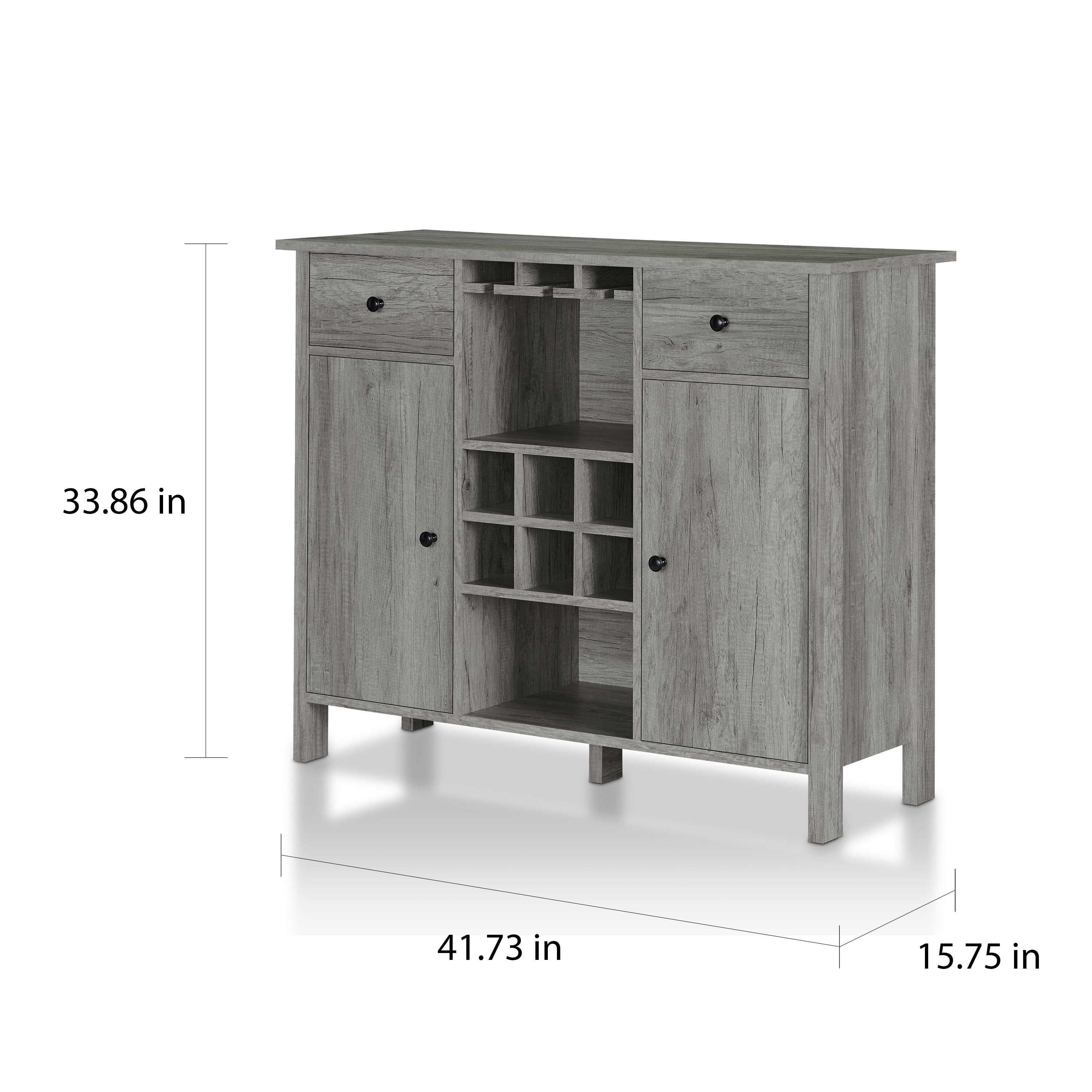 Furniture Of America Madrid Contemporary Multi Storage Buffet On Sale Overstock 31292907