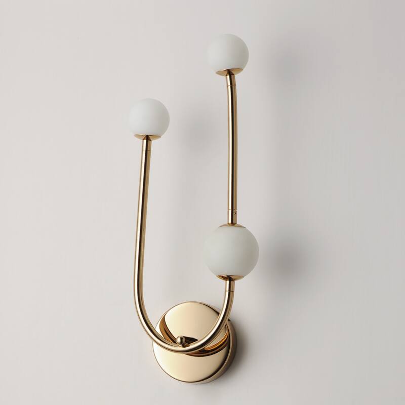 Studio M SM24830 Alina 3 Light 18" Tall LED Wall Sconce by Nina Magon
