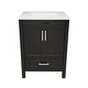 preview thumbnail 1 of 28, Nevado 25 in. W x 19 in. D x 36 in. H Bath Vanity in with White Cultured Marble Top Single Hole