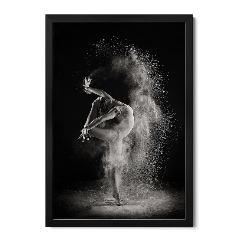 In The Light Premium Framed Poster by Shades And Light - Black - 24x32x1
