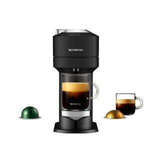 Nespresso Vertuo Next Deluxe Coffee and Espresso Machine (Matte Black)
