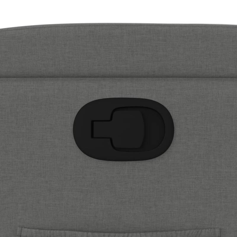 vidaXL Recliner Chair Dark Grey