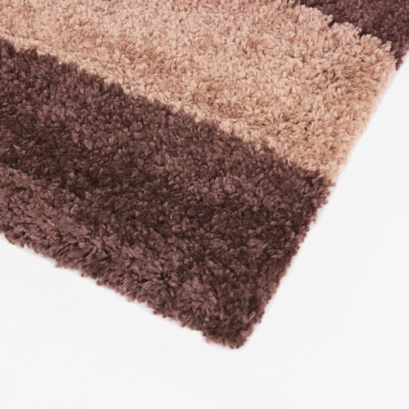 Dixon Checkered Shag Area Rug