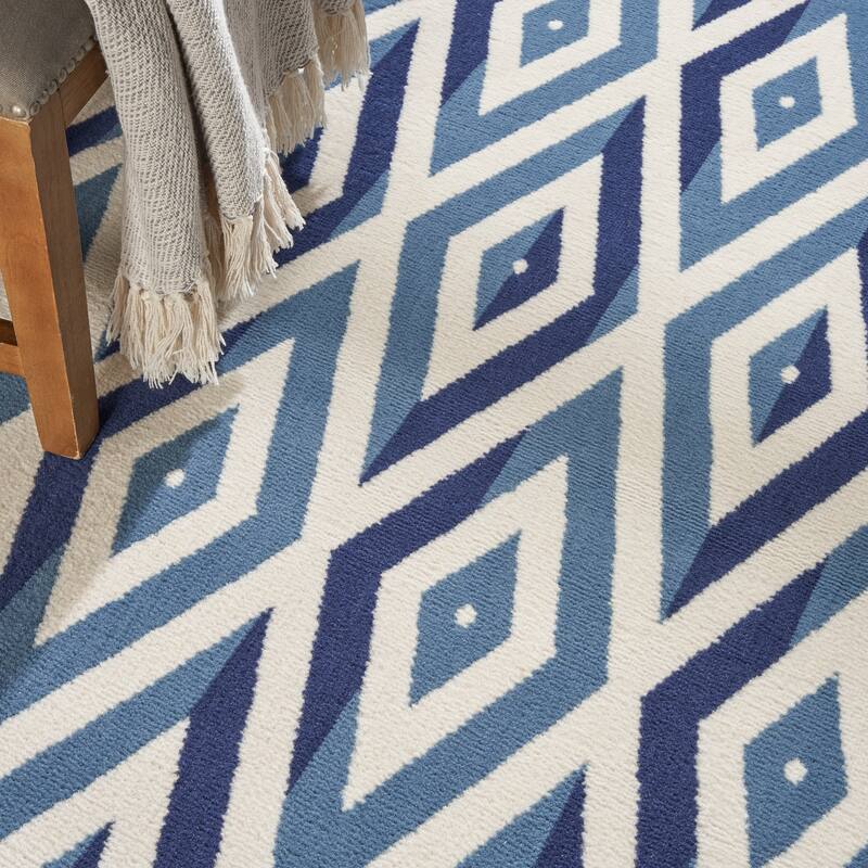 Nourison Grafix Modern Geometric Area Rug