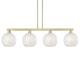 Option Antique Brass / White Mouchette